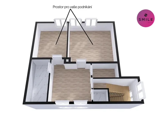 Pronájem kanceláře, Frýdek-Místek, Nové Dvory-Kamenec, 65 m2