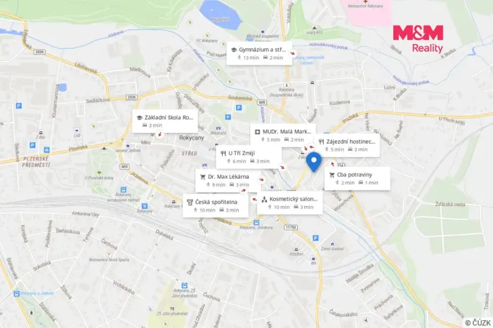 Prodej bytu 4+1, Rokycany - Nové Město, Pražská, 92 m2
