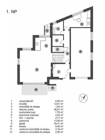 Prodej rodinného domu, Praha - Velká Chuchle, Kopalova, 267 m2