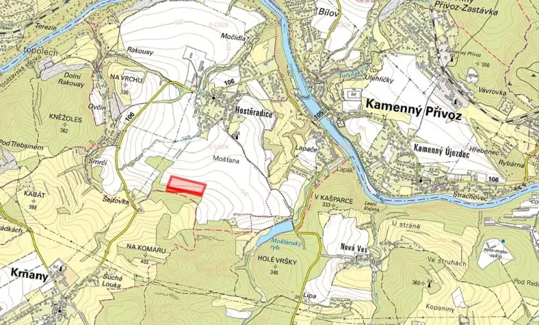 Prodej pole, Kamenný Přívoz, 30999 m2