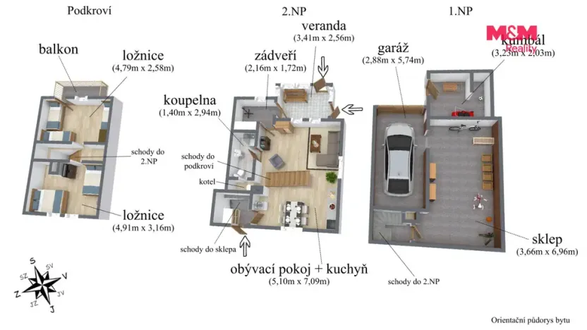Prodej chaty, Loučná pod Klínovcem - Háj, 80 m2