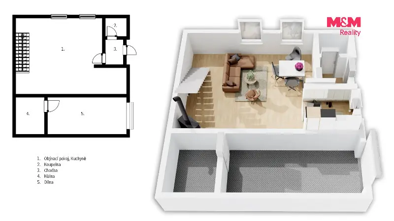 Prodej chalupy, Malá Morava - Zlatý Potok, 150 m2