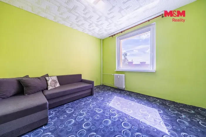 Pronájem bytu 3+1, Jirkov, Krušnohorská, 66 m2
