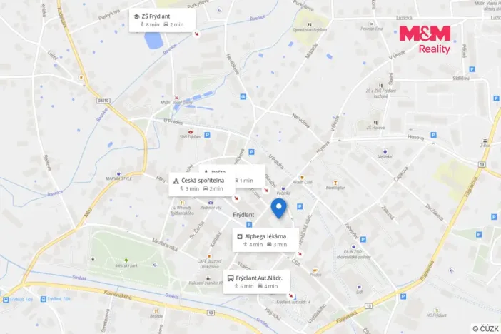 Pronájem bytu 3+1, Frýdlant, Okružní, 80 m2
