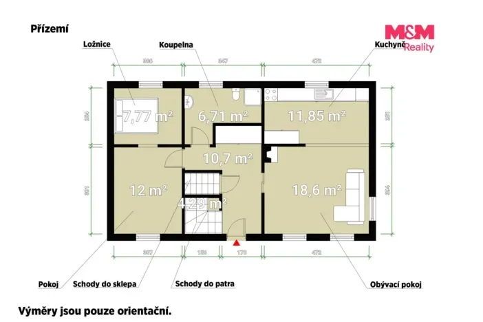 Prodej rodinného domu, Luby, Masarykova, 151 m2