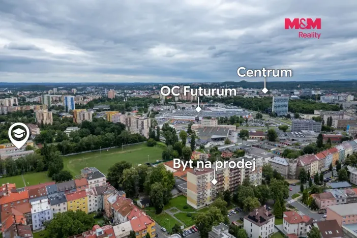 Prodej bytu 2+1, Ostrava - Mariánské Hory, Korunní, 58 m2