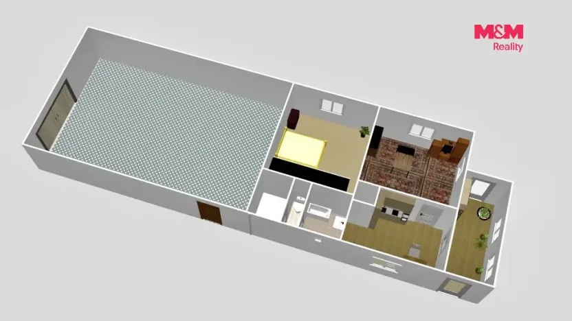 Prodej rodinného domu, Kravsko, 65 m2