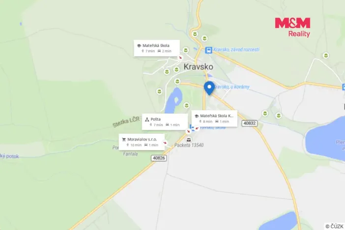 Prodej rodinného domu, Kravsko, 65 m2