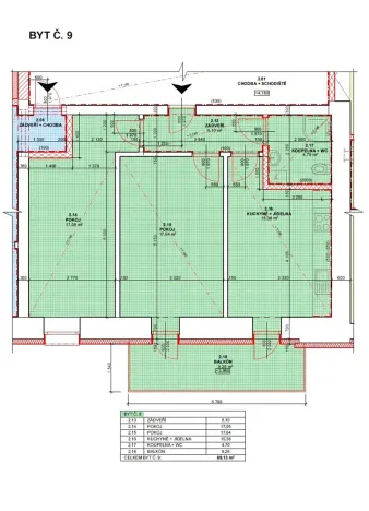 Prodej bytu 3+kk, Vrbno pod Pradědem, 69 m2
