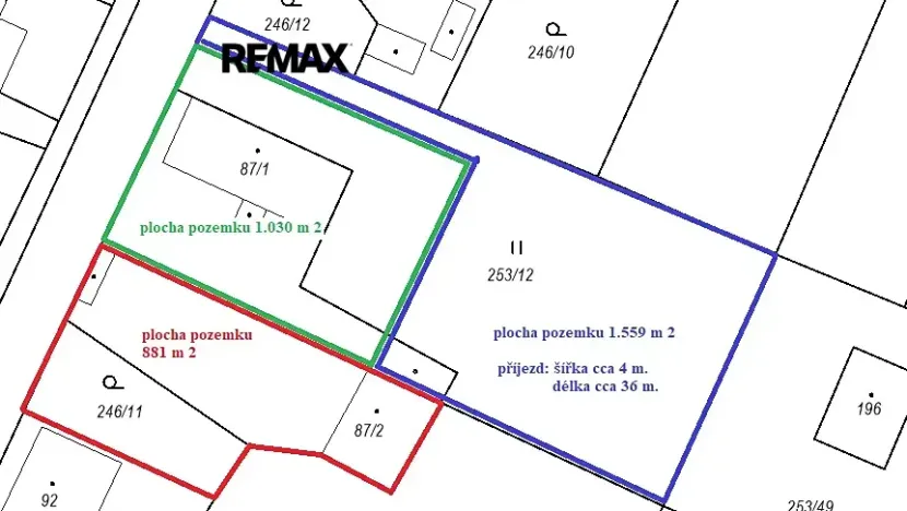 Prodej pozemku pro bydlení, Voleč, 3470 m2
