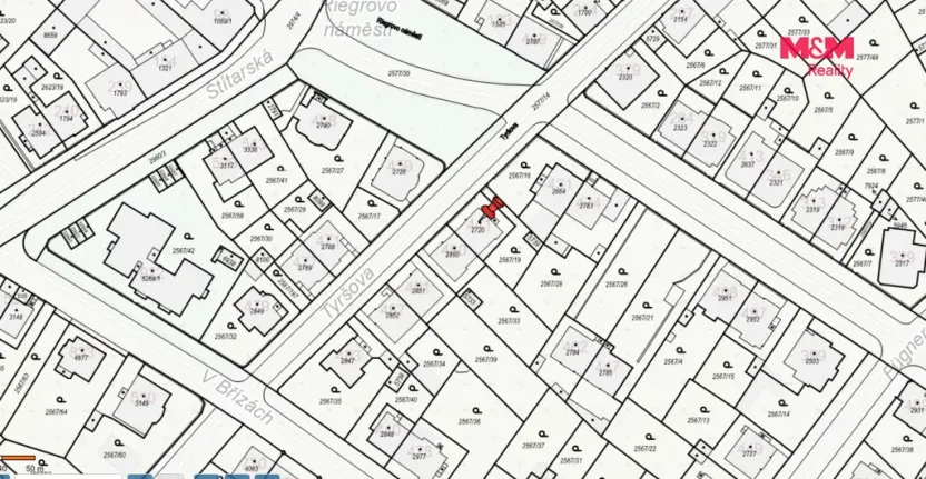 Pronájem bytu 2+kk, Kolín - Kolín II, Tyršova, 47 m2