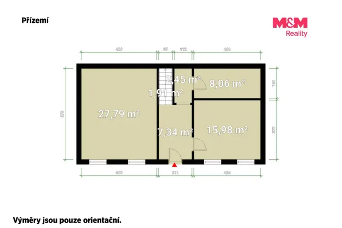 Prodej rodinného domu, Útvina, 63 m2