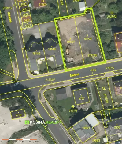 Prodej pozemku pro bydlení, Aš, Šaldova, 912 m2