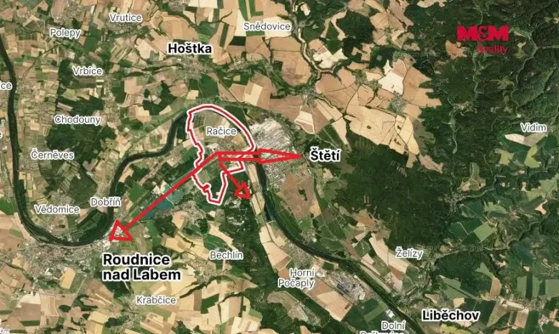 Prodej pozemku pro bydlení, Račice, 982 m2