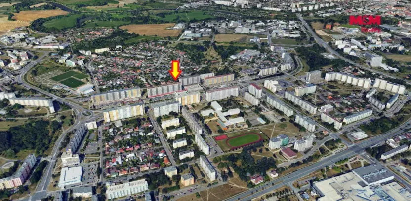 Pronájem bytu 1+kk, Hradec Králové - Nový Hradec Králové, třída Edvarda Beneše, 35 m2