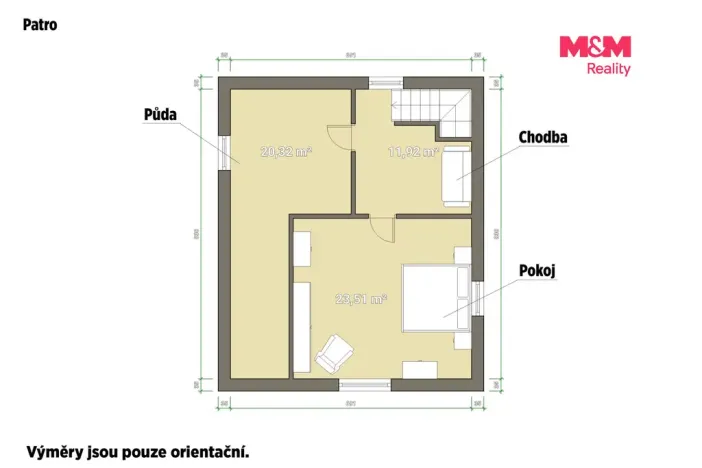 Prodej rodinného domu, Pernarec, 95 m2
