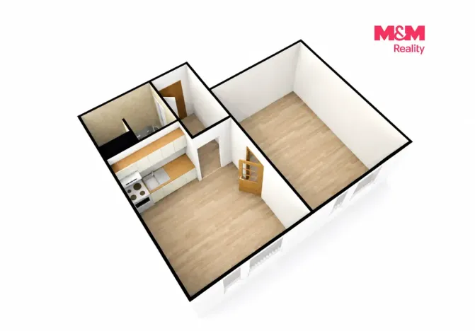 Prodej bytu 1+1, Děčín - Děčín VI-Letná, U Tvrze, 37 m2