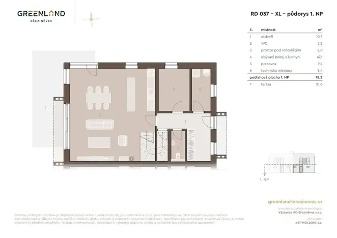 Prodej rodinného domu, Praha - Březiněves, Kukaččí, 161 m2