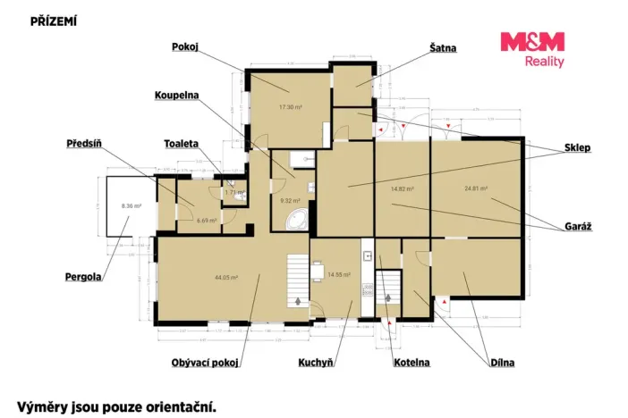 Prodej rodinného domu, Lnáře, 205 m2