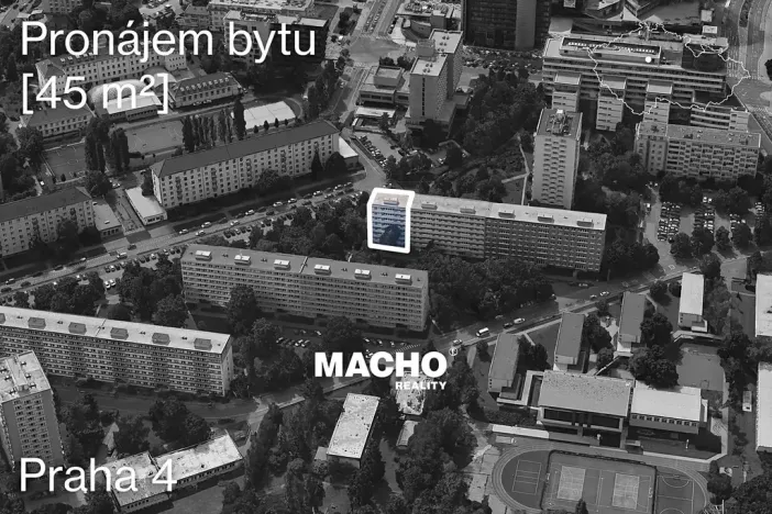 Pronájem bytu 2+kk, Praha - Michle, Bítovská, 45 m2