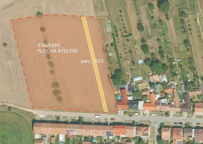 Prodej pozemku pro bydlení, Prušánky, 496 m2