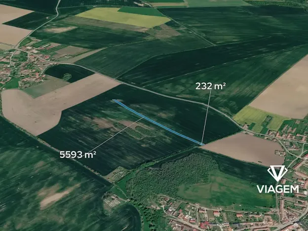 Prodej podílu pole, Medlice, 775 m2