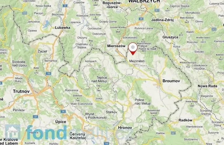 Prodej pozemku, Meziměstí, 2273 m2