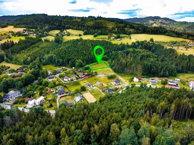 Prodej pozemku pro bydlení, Valašská Bystřice, 612 m2