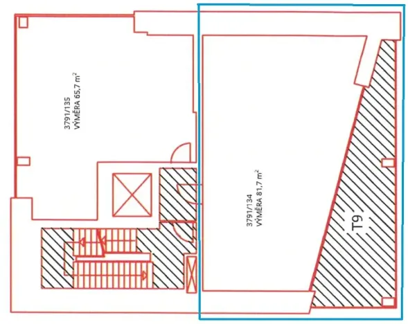 Dražba bytu 2+kk, Zlín, Lorencova, 81 m2