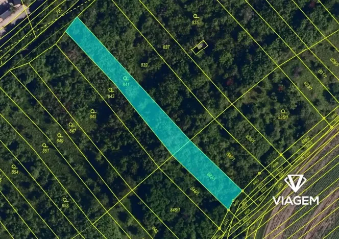 Prodej zahrady, Milešovice, 1065 m2