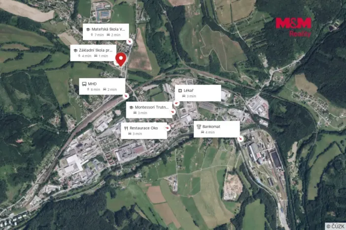 Pronájem rodinného domu, Trutnov - Voletiny, Mentzlova, 150 m2