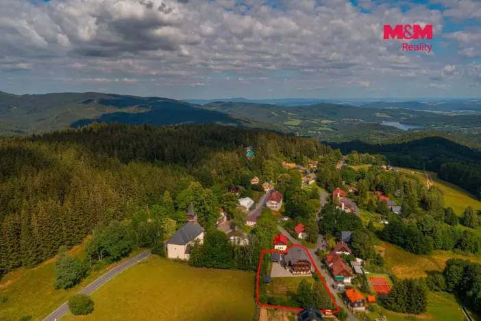 Prodej ubytování, Železná Ruda - Hojsova Stráž, 910 m2