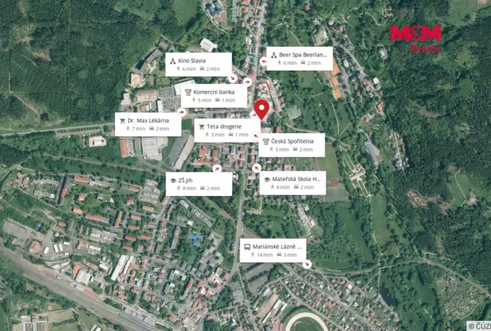 Pronájem obchodního prostoru, Mariánské Lázně, Hlavní třída, 663 m2