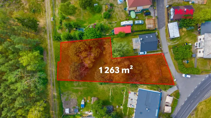Prodej pozemku pro bydlení, Ralsko - Hradčany, 1263 m2