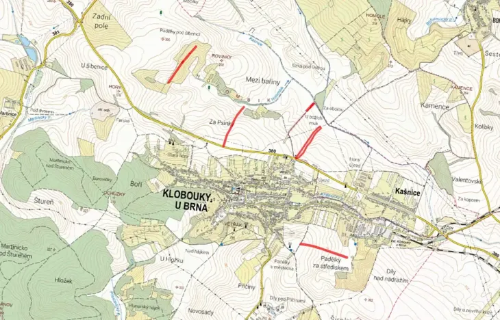 Prodej pole, Klobouky u Brna, 15876 m2