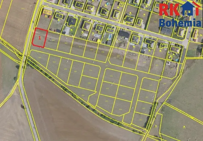 Prodej pozemku pro bydlení, Rožďalovice, Polní, 820 m2