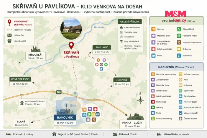 Prodej rodinného domu, Pavlíkov - Skřivaň, 164 m2