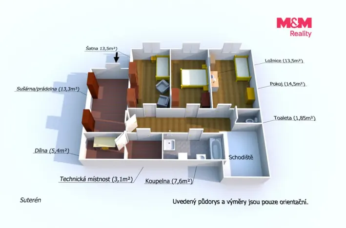 Prodej rodinného domu, Tachov, Na Výsluní, 156 m2