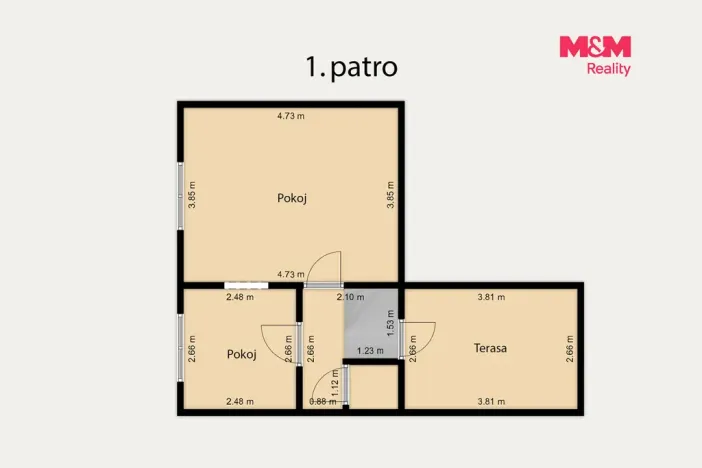Prodej rodinného domu, Aš, Šumavská, 92 m2
