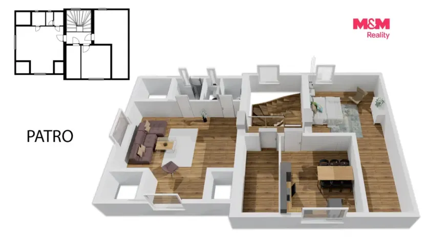 Prodej rodinného domu, Lochovice, 180 m2