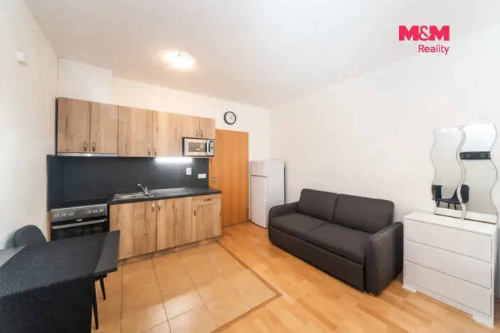 Pronájem bytu 1+kk, Praha - Smíchov, Na Neklance, 31 m2