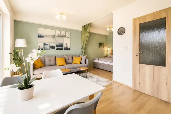 Prodej bytu 1+kk, Loučná pod Klínovcem, 35 m2