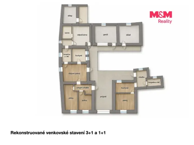 Prodej rodinného domu, Lažánky, 275 m2