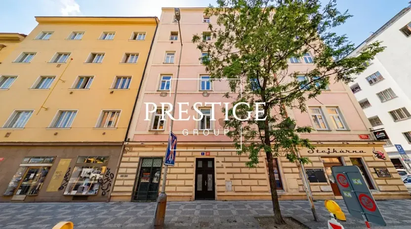 Pronájem bytu 1+kk, Praha - Holešovice, Veletržní, 40 m2