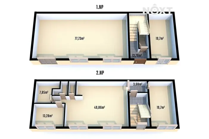 Prodej obchodního prostoru, Vyškov, Žižkova, 900 m2
