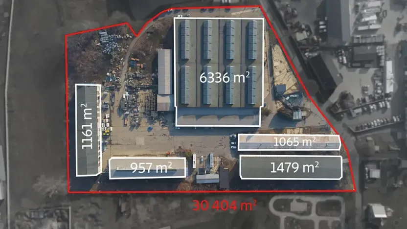 Pronájem skladu, Ostrava, 957 m2