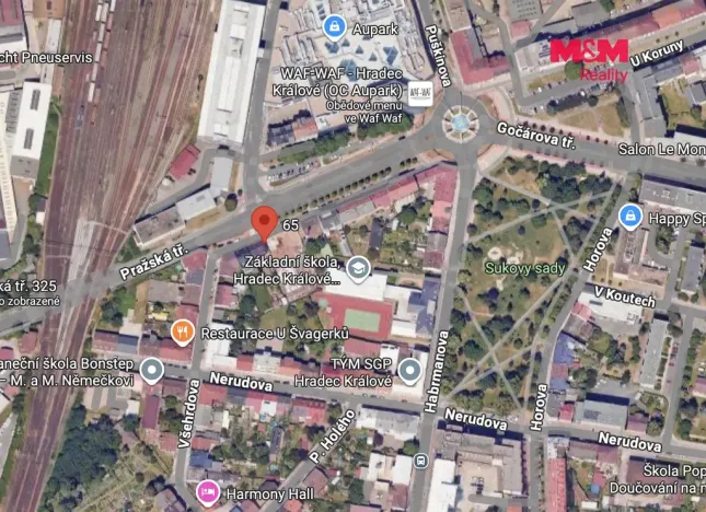 Pronájem garážového stání, Hradec Králové - Pražské Předměstí, 13 m2