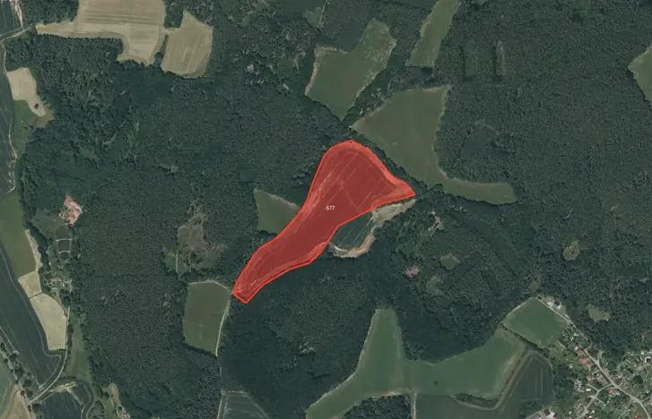 Prodej pole, Hněvnice, 68642 m2