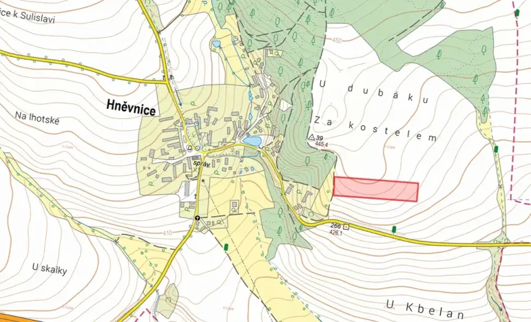 Prodej pole, Hněvnice, 15061 m2