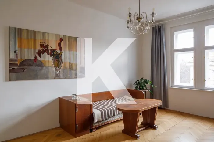 Prodej bytu 1+1, Praha - Karlín, Hybešova, 51 m2